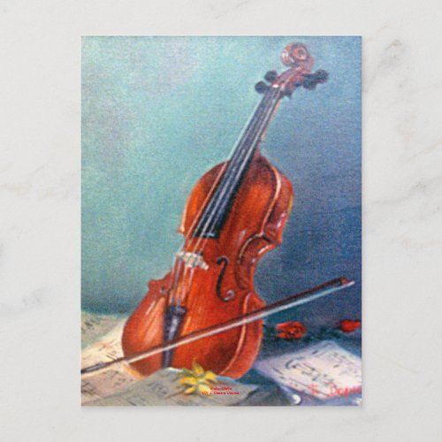 ViolinViolin Postcard