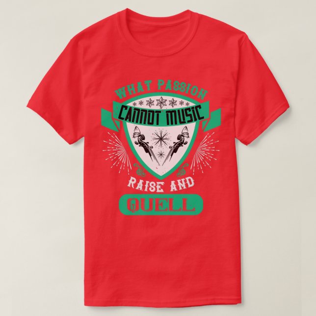 Violin violinist musician gift 16 T-Shirt (Design Front)