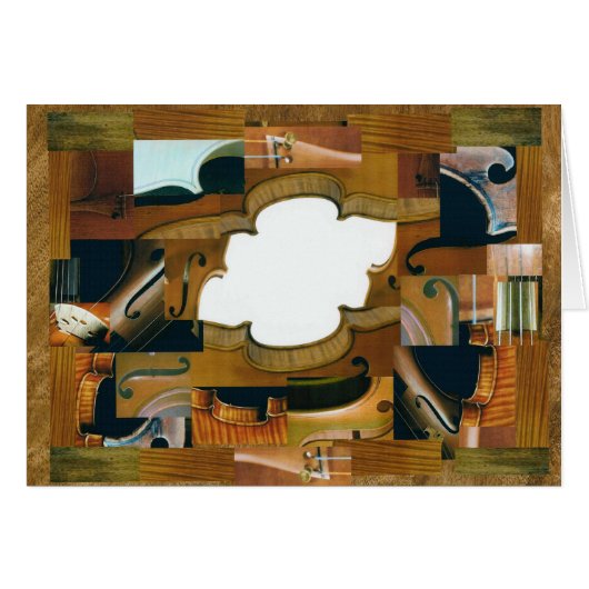 Violin Window Cards (Front Horizontal)