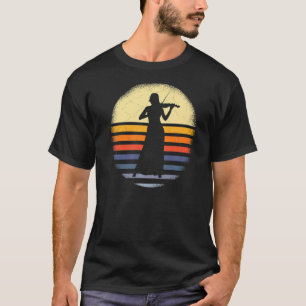 Violin Woman Vintage Violinist T-Shirt