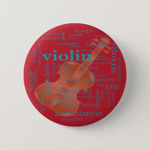 violin word cloud graphic desing by Artinspired Button