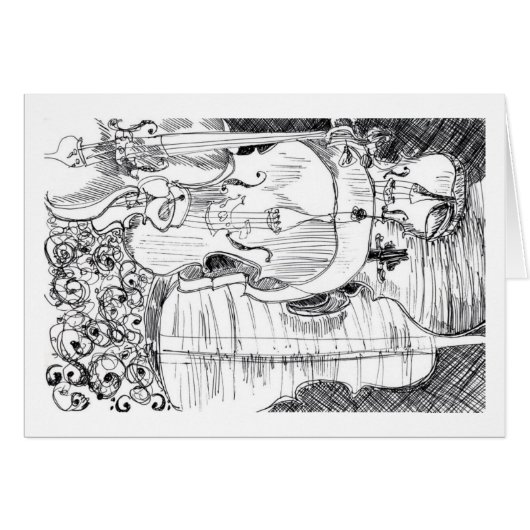 "Violini" - Debby wang Cards (Front Horizontal)