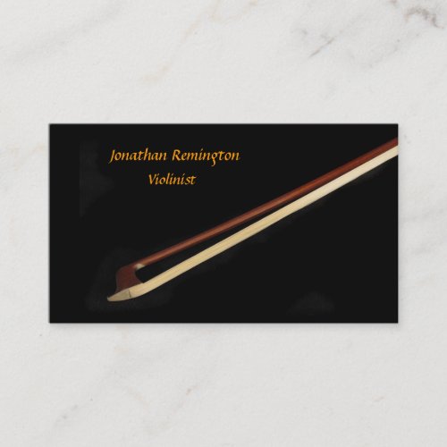 Violinist Business Card