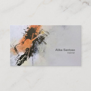 Violinist Business Card