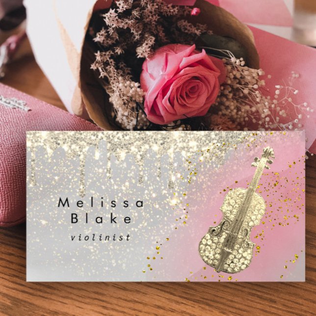 violinist  business card (Creator Uploaded)