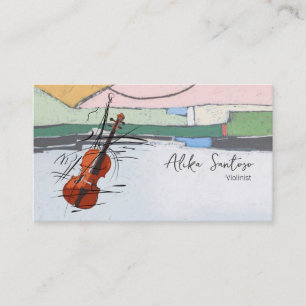 Violinist Business Card