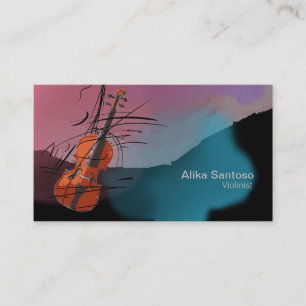 Violinist Business Card