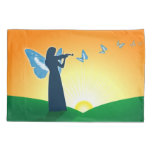 Violinist &amp; Butterfly Pillowcase