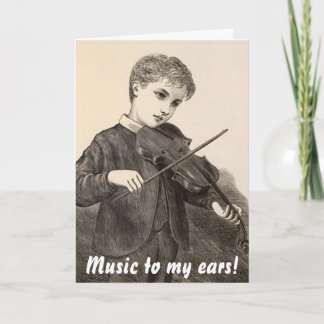 violinist card