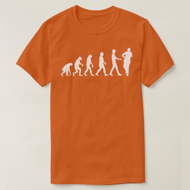 Violinist Evolution 4 T-Shirt (Design Front)