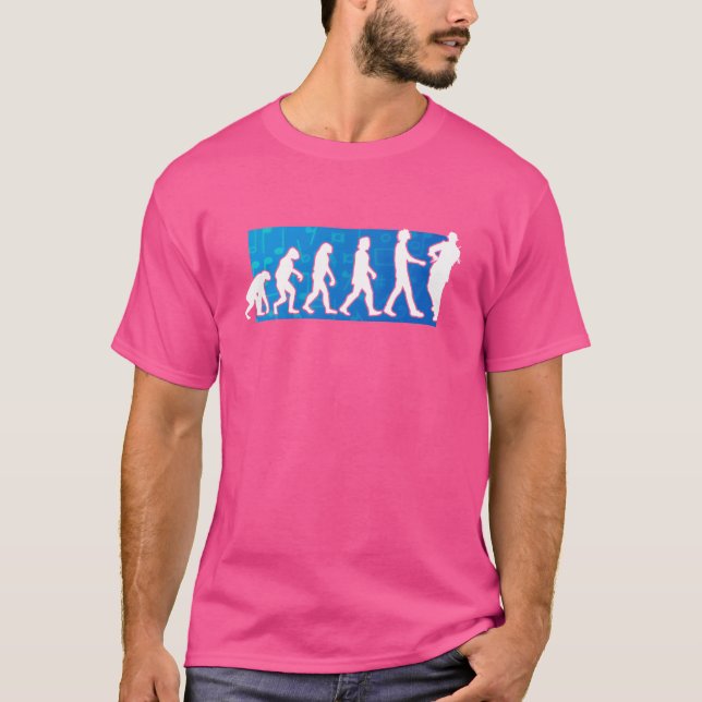 Violinist Evolution gift T-Shirt (Front)
