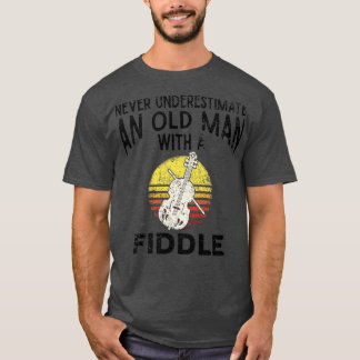 Violinist Old Man T-Shirt