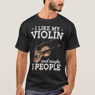 Violinist Orchestra Violin Player Music Violin T-Shirt