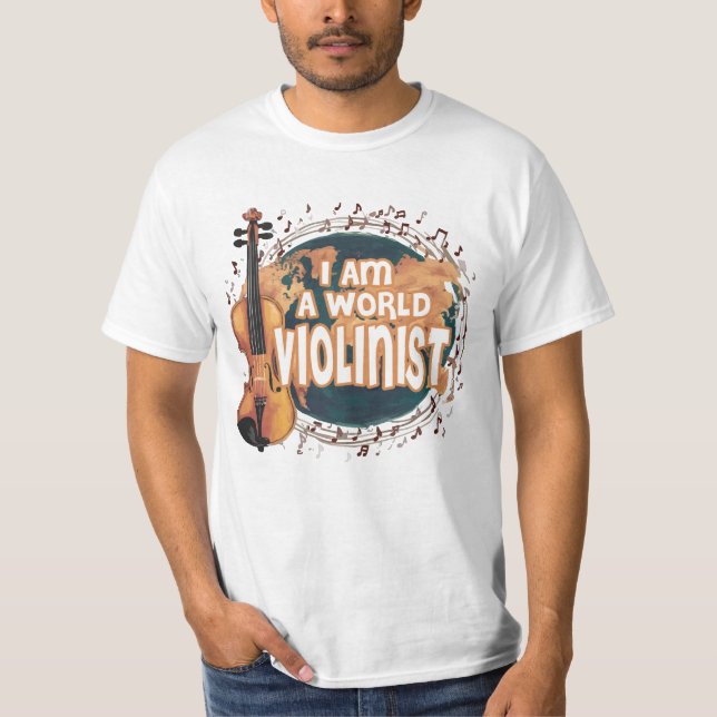violinist world T-Shirt (Front)
