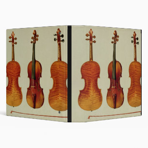 Violins (LtoR): the 'Alard' by Antonio Stradivariu Binder