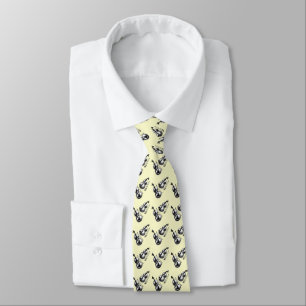 Violins Neck Tie
