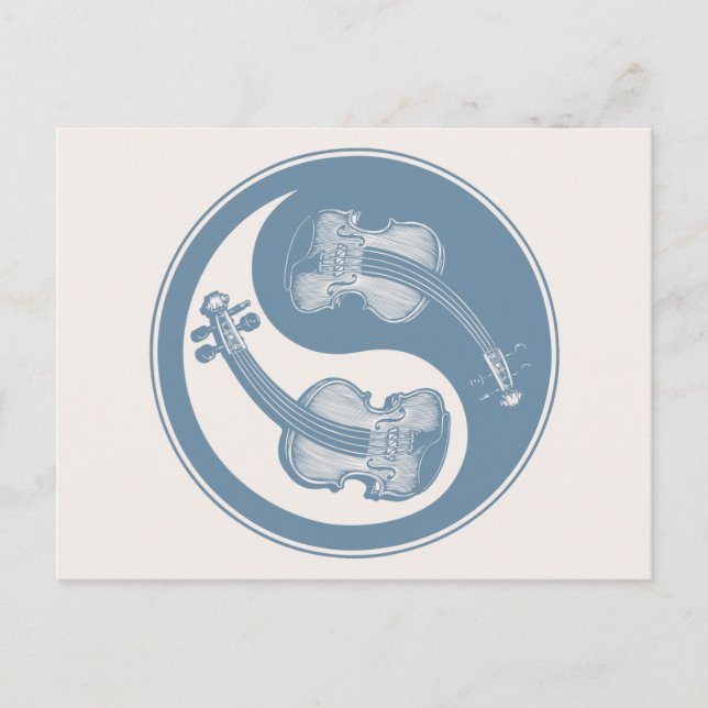 Violyin-Yang Postcard (Front)