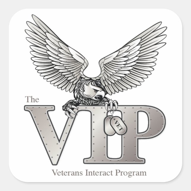 VIP 3" Stickers (Front)