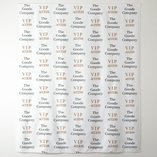 VIP Access Red Carpet  Step and Repeat Backdrop