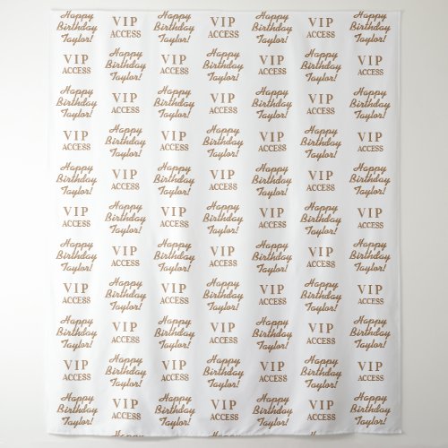 VIP Access Red Carpet  Step and Repeat Backdrop