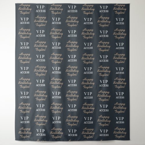 VIP Access Red Carpet  Step and Repeat Backdrop