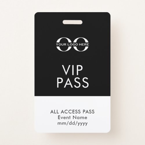 VIP All Access Event Badge