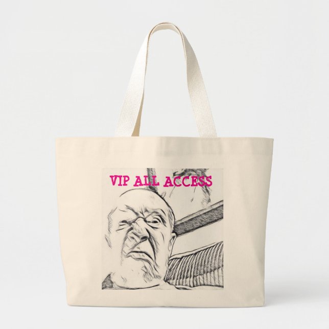 VIP ALL ACCESS LARGE TOTE BAG (Front)