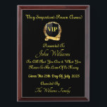 VIP  AWARD PLAQUE<br><div class="desc">VIP Award Plaque</div>