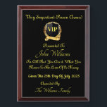 VIP  AWARD PLAQUE<br><div class="desc">VIP Award Plaque</div>