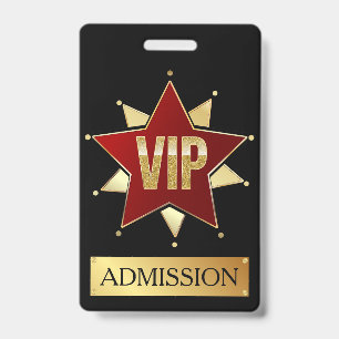 VIP BADGE