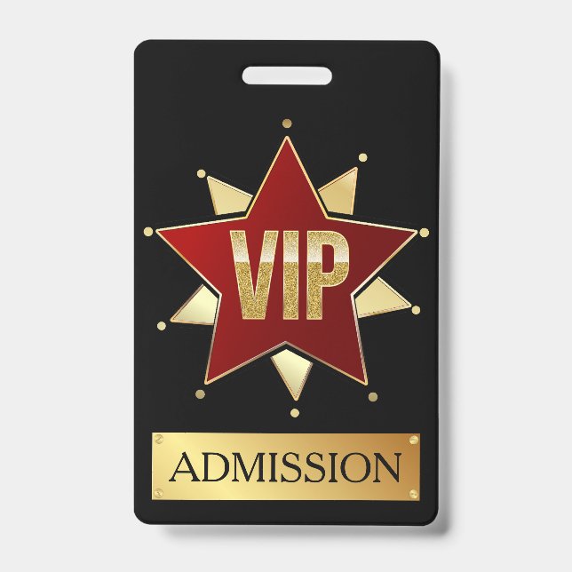 VIP BADGE (Front)
