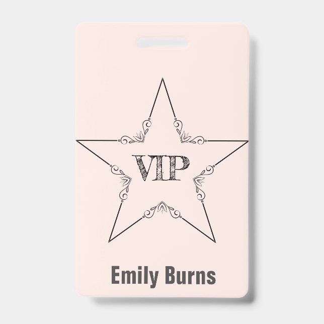VIP badge (Front)