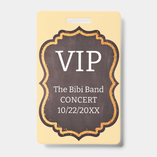 VIP Badge (Front)
