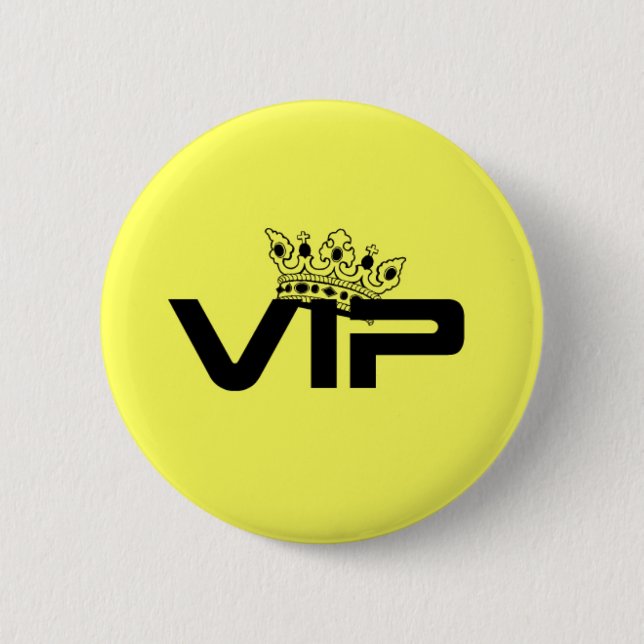 VIP Big Bang Fan Pinback Button (Front)