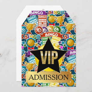 VIP BINGO  INVITATION