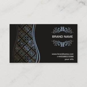 VIP Business card Blue Gold