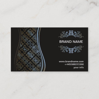 VIP Business card Blue Gold