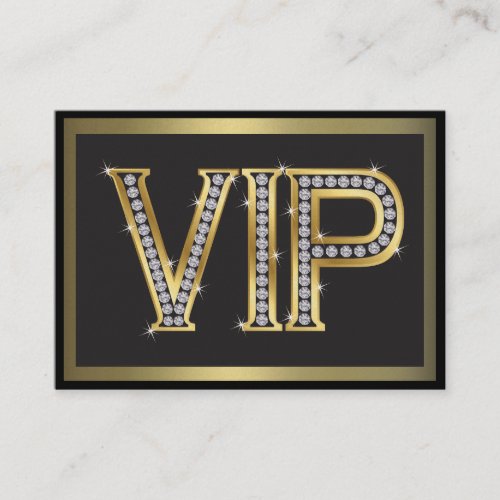 VIP Card for Clients - SRF Business Card Templates