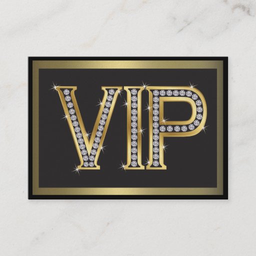 Customizable VIP Card for Clients - SRF Business Card Templates