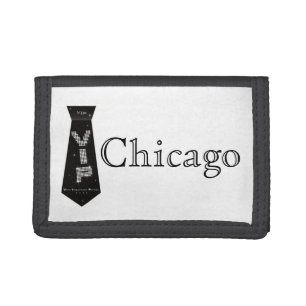 VIP Chicago TriFold Nylon Wallet