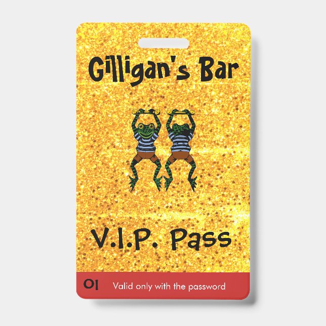 VIP Client Badge (Front)