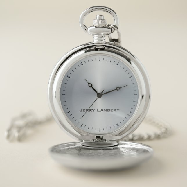 VIP Custom Name Template Pocket Watch (Inside)