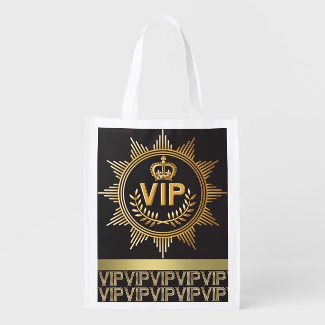 VIP Gift, Favor, Grocery Bag - SRF (Front)
