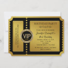 VIP Golden Ticket Birthday Party