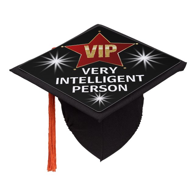 VIP GRADUATION CAP TOPPER (Angled)