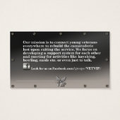VIP Information Cards (Back)