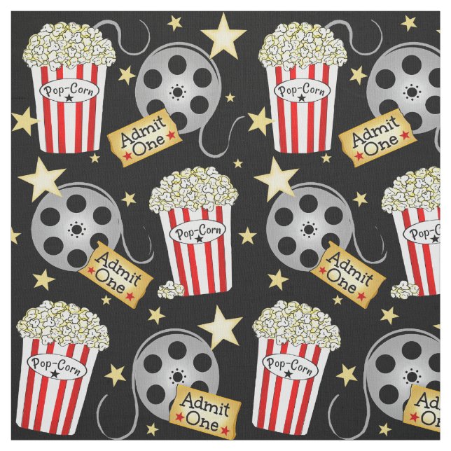 VIP Movie Night Fabric (Swatch)