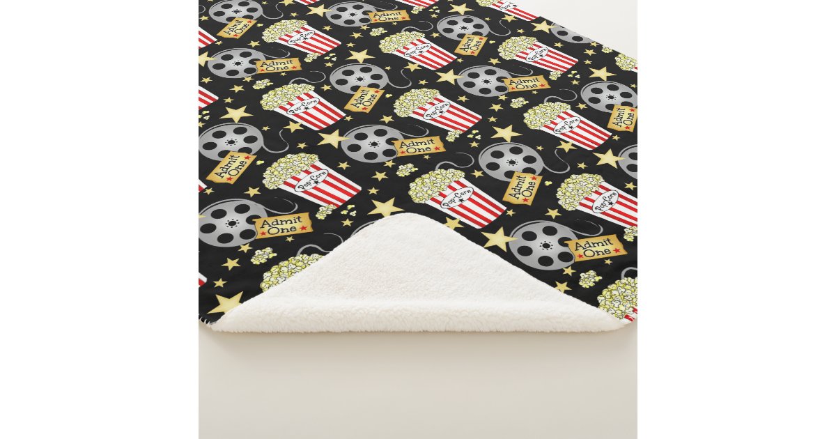 VIP Movie / Theater Sherpa Blanket Zazzle