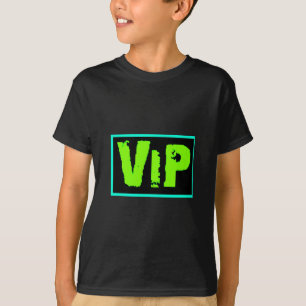 vip neon green music dance party fun clubs exclusi T-Shirt