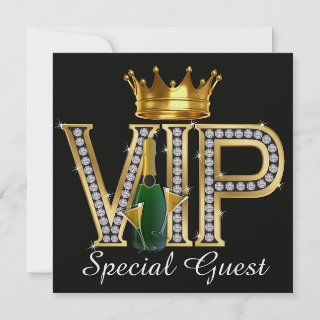VIP Party - Special Event Invitation - SRF (Front)